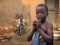 Togolese children pause from playing – Version&nbsp;2